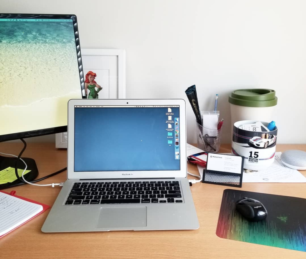 Hanna Park's home office