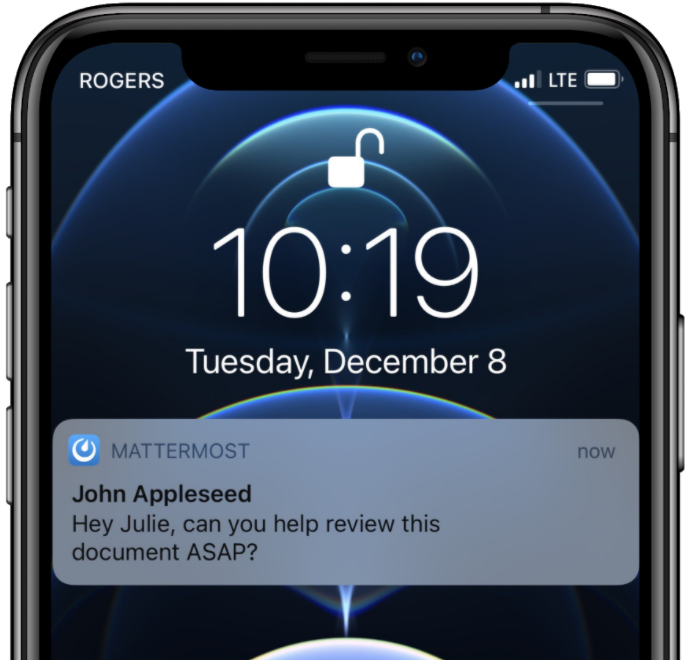 Push notifications