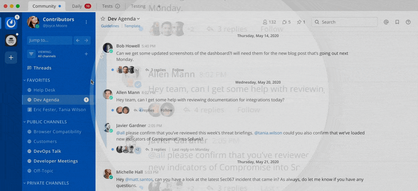 collapsed reply threads general availability preview