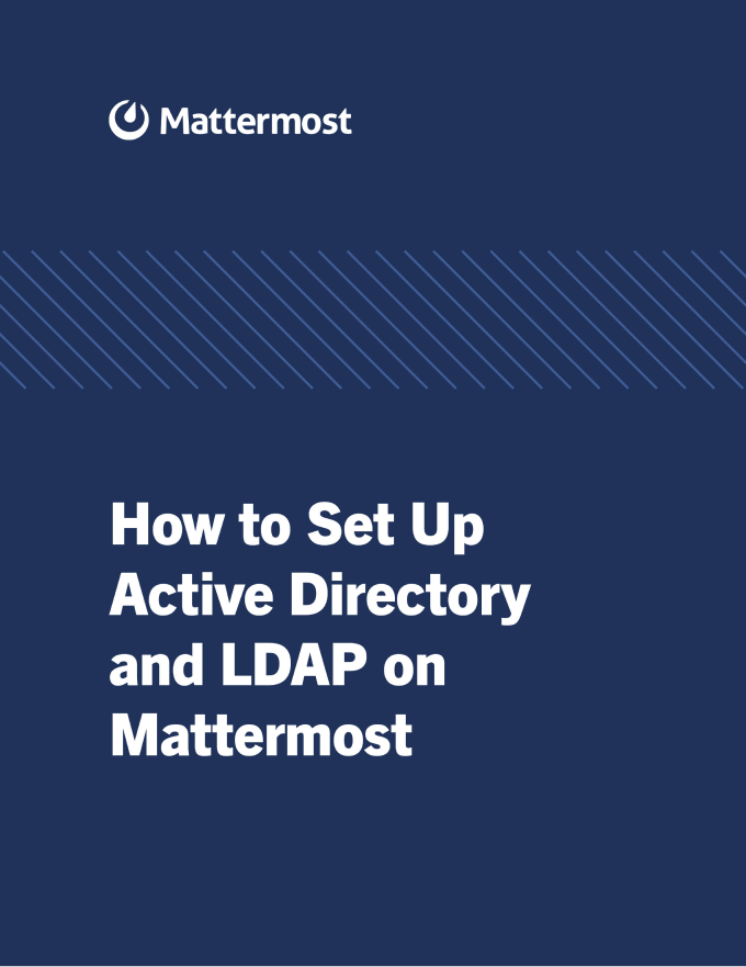 How to Set up Active Directory and LDAP on Mattermost