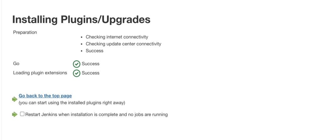 installing plugins/upgrades