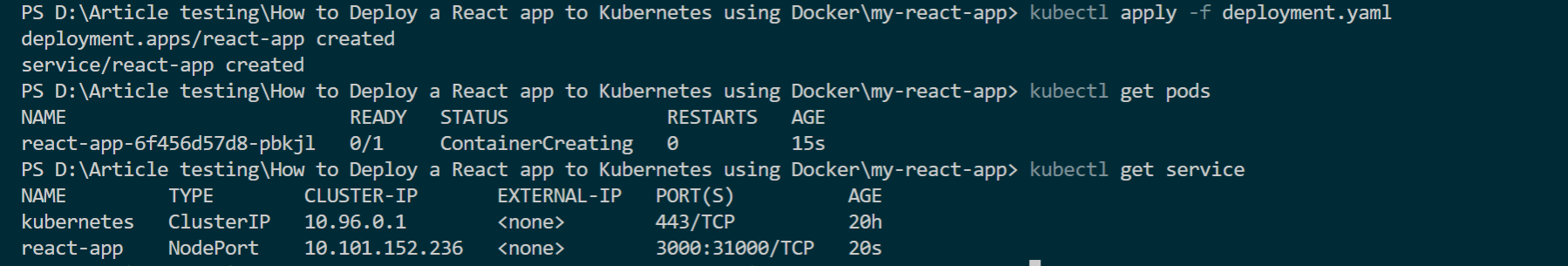 How To Deploy A React App To Kubernetes Using Docker - Mattermost