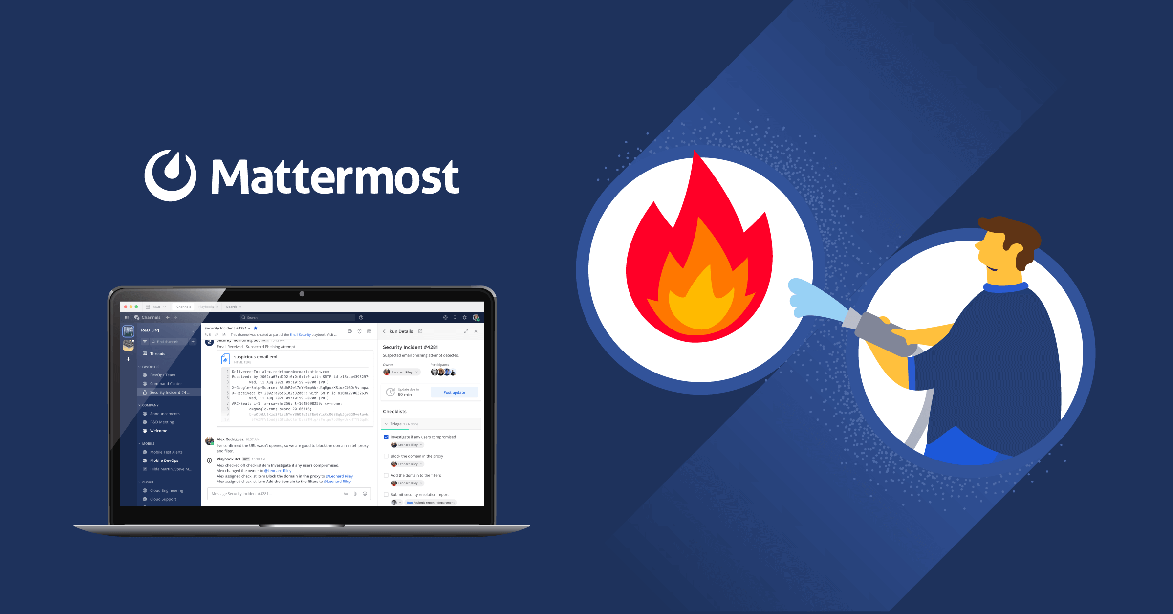Mattermost incident response