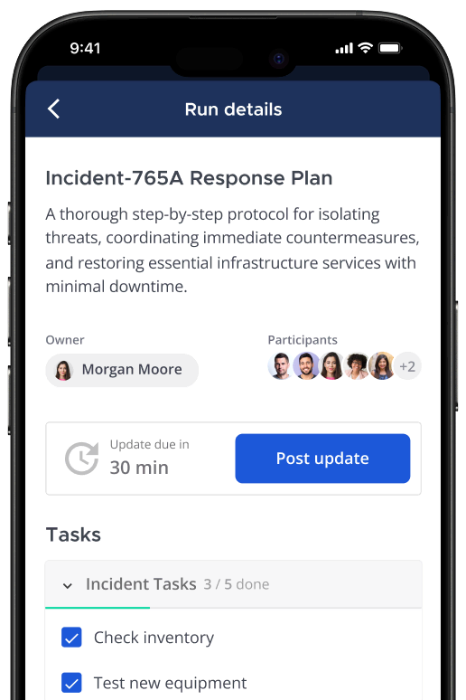 Critical-infrastructure chat app for communication and collaboration