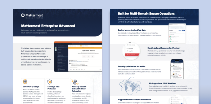 Mattermost Enterprise Advanced