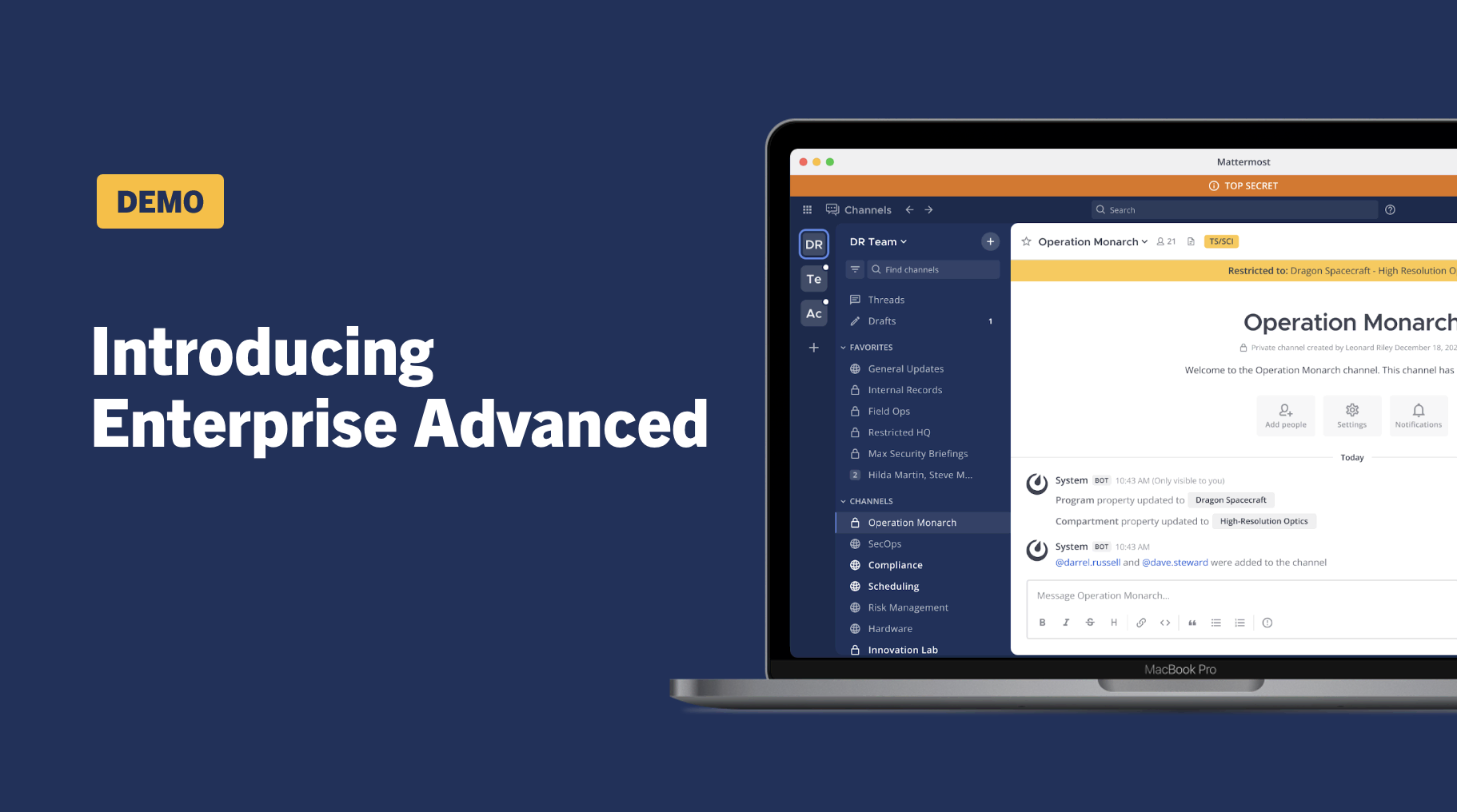 Introducing Enterprise Advanced