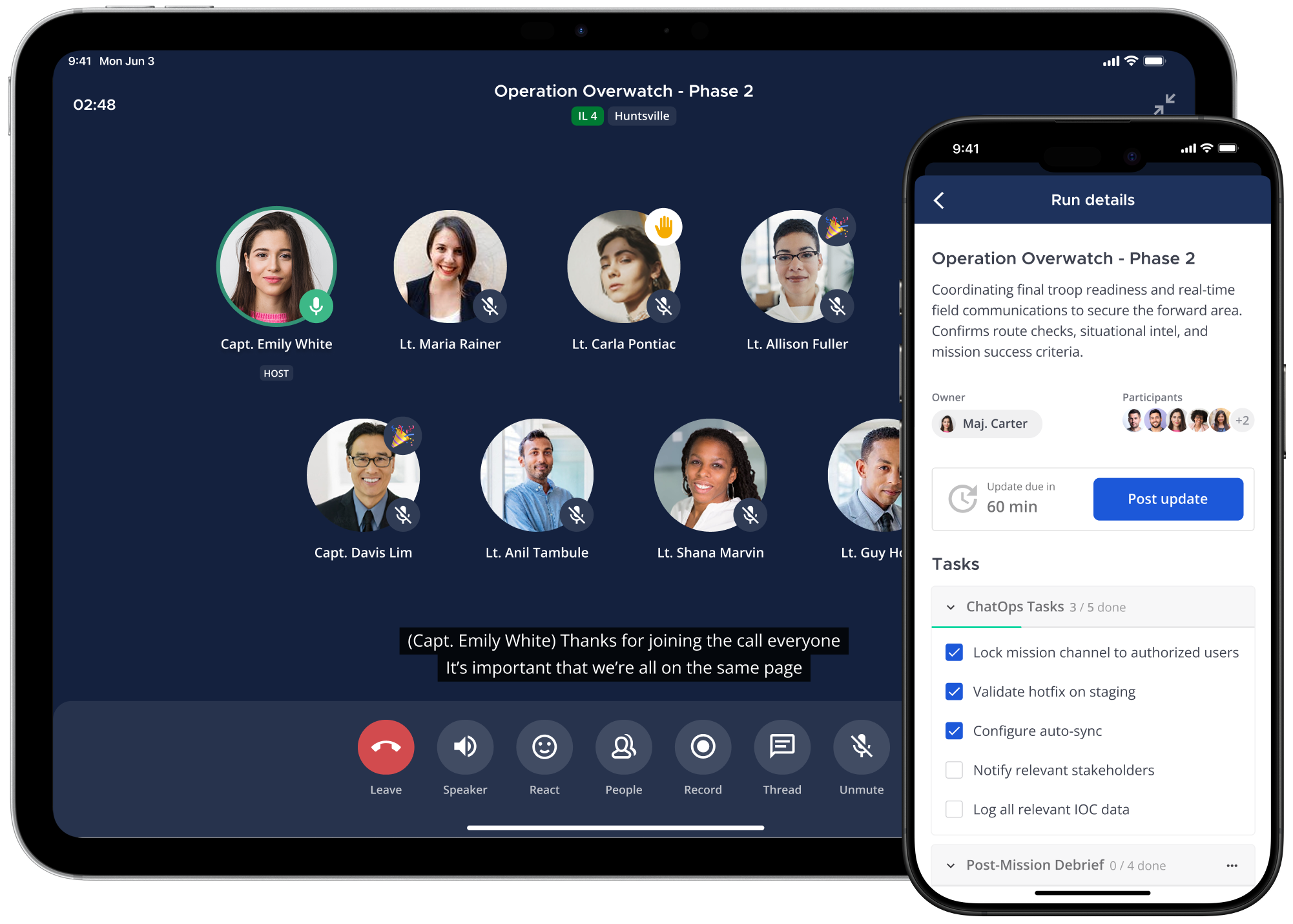 platform calls