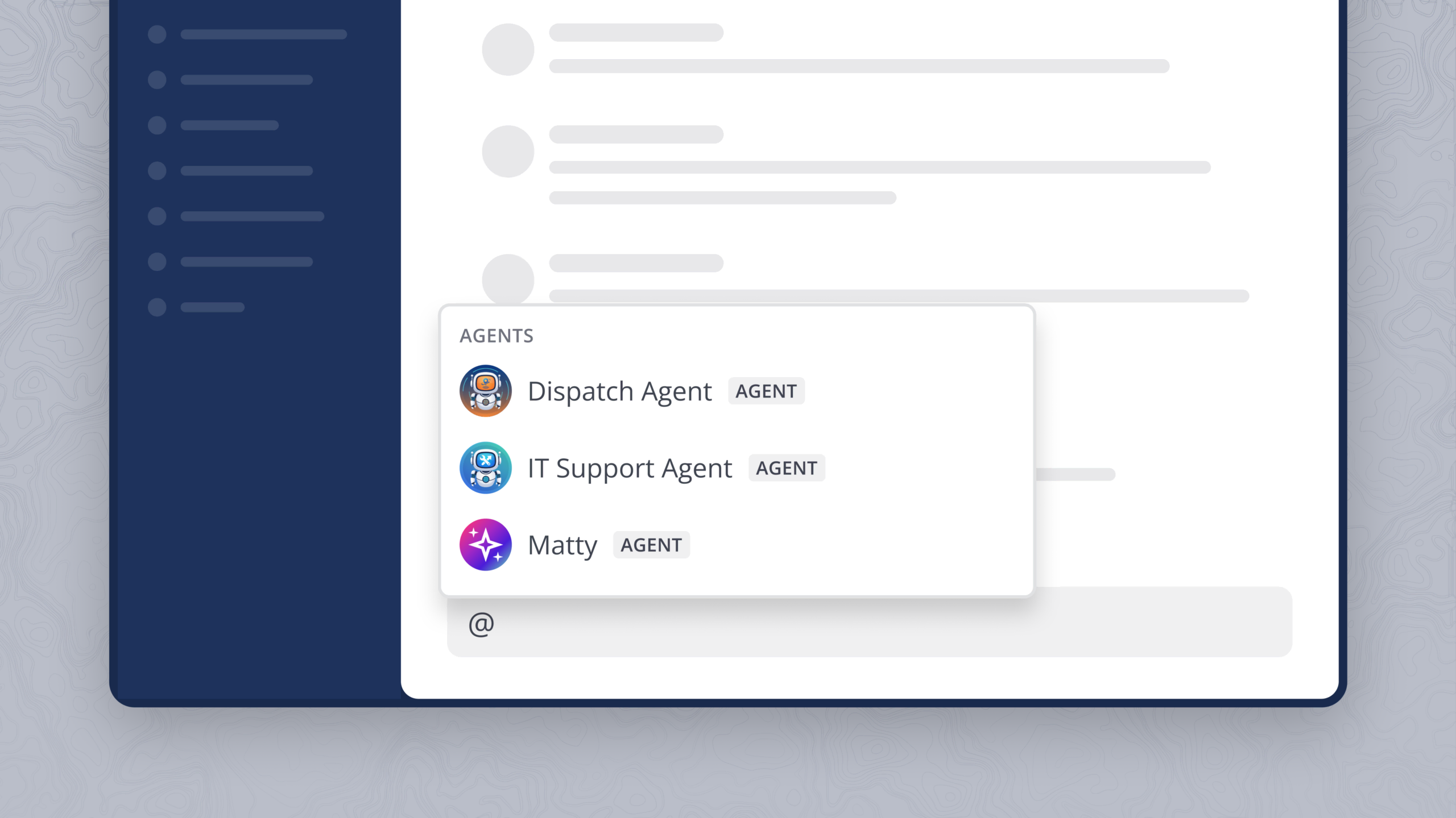 dispatch agent, IT support agent